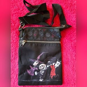 Disney - Tim Burton Nightmare Before Christmas - Black - Crossbody Bag